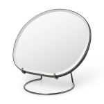 Ferm Living Pond Bordsspegel 21x23 Cm Mörk - Bordsspeglar Mdf Krom