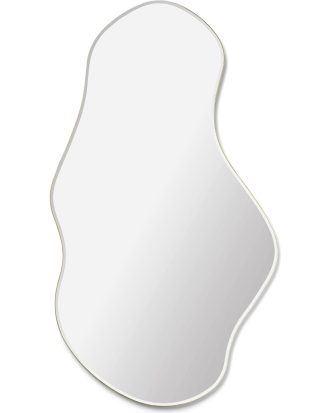 Ferm Living Pond Spegel 110x63 Cm - Väggspeglar Mdf Mässing