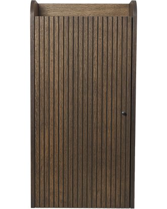 Ferm Living Sill Väggskåp - Vägghyllor & Väggskåp Ekfanér Mörkbetsad Ek