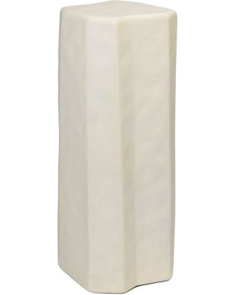 Ferm Living Staffa Piedestal Ivory - Sidobord & Avlastningsbord Betong Off-White