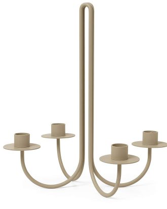 Ferm Living Sway Kandelaber - Ljusstakar Järn Cashmere