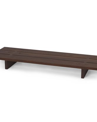 Ferm Living Tategu Brickbord 22x70 Cm - Soffbord Ask Mörkbrun