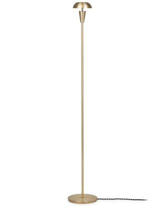 Ferm Living Tiny Golvlampa 124,2x12 Cm pläterat - Golvlampor Järn Mässing