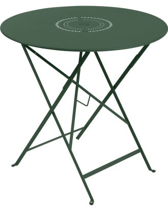 Fermob Floréal Bord Ø77 Cm - Balkongmöbler & Cafémöbler Lackerat Stål Cedar Green
