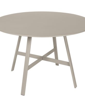 Fermob So'o Bord Ø117 Cm Nutmeg - Utebord & Trädgårdsbord Stål Muskot