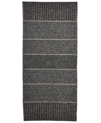 Alice mix grafit - plast- och garnmatta