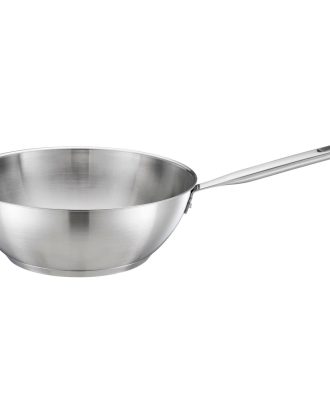 Fiskars All Steel Pure Wokpanna 28 Cm - Wokpannor Rostfritt Stål