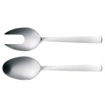 Fiskars Functional Form Salladsset Matt 2 Delar - Salladsbestick Rostfritt Stål