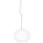 Flos Glo-ball S2 Pendel - Taklampor Glas Vit