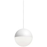 Flos String Light Sphere Pendel 12m Dimbar Med Soft Touch - Fönsterlampor Aluminium Vit