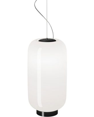 Foscarini Chouchin Reverse 2 Pendel Grafit / - Taklampor Munblåst Glas Svart