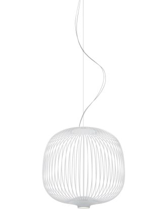 Foscarini Spokes 2 Piccola Pendel Mylight - Taklampor Stål Vit