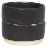 Frama Otto Skålar 2-pack Ø9,5 Cm - Dessertskålar Stengods Svart