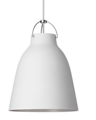 Fritz Hansen Caravaggio Taklampa P2 Sladd 3 m Matt - Taklampor Stål Vit
