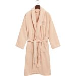 Gant Home Crest Badrock S - Badrockar & tofflor Bomull Light Apricot