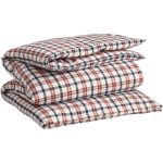 Gant Home Flannel Single Påslakan 150x210 Cm - Påslakan Bomull Plumped Red