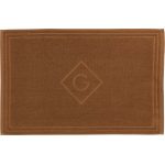 Gant Home G Duschmatta 50x80 Cm - Badrumsmattor Ekologisk Bomull Suede Brown