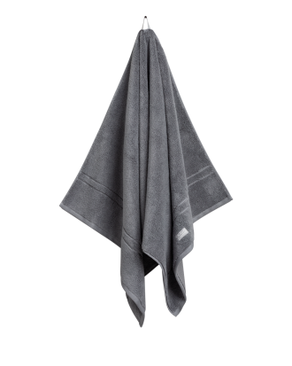 Gant Home Organic Premium Handduk 70x140 Cm - Handdukar & Badlakan Ekologisk Bomull Elephant Grey