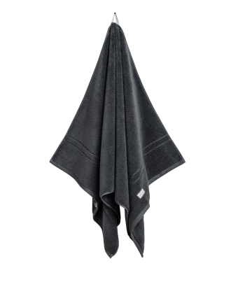 Gant Home Organic Premium Handduk 70x140 Cm - Handdukar & Badlakan Ekologisk Bomull Antracit
