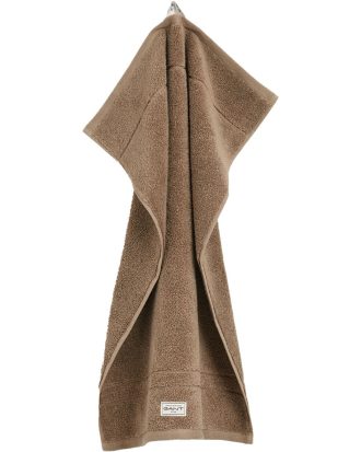Gant Home Premium Handduk 30x50 Cm - Handdukar & Badlakan Ekologisk Bomull Cold Beige