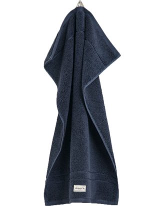 Gant Home Premium Handduk 30x50 Cm - Handdukar & Badlakan Ekologisk Bomull Sateen Blue