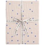 Garbo & Friends Bleu Dra-på-lakan Muslin 60x120 Cm - Underlakan Bomullsmuslin Beige