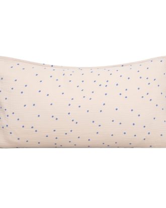 Garbo & Friends Bleu Örngott Muslin 50x90 Cm - Örngott Bomullsmuslin Beige