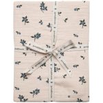 Garbo & Friends Blueberry Muslin Dra-på-lakan 60x120 Cm - Barnsängkläder Bomullsmuslin Sand