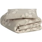 Garbo & Friends Dogwood Bäddset 100x140 + 40x4 Cm - Barnsängkläder Bomullspercale Beige