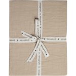 Garbo & Friends Olive Muslin Dra-på-lakan 140x200 Cm - Underlakan Bomullsmuslin Beige