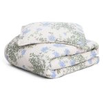 Garbo & Friends Plumbago Bäddset 100x130 + 35x55 Cm - Barnsängkläder Bomullsmuslin Blå