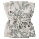 Garbo & Friends Pomegrante Filtar 2-pack Muslin 60x60 Cm - Barnfiltar Bomullsmuslin Grå