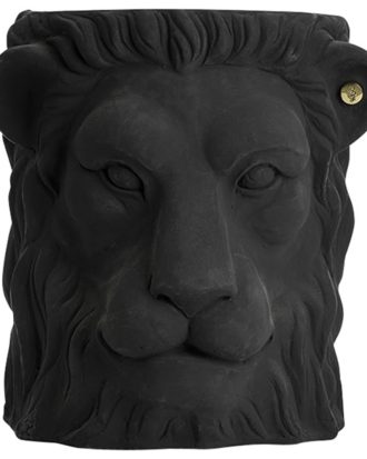 Garden Glory Lion Pot Kruka L - Krukor Terrakotta Svart