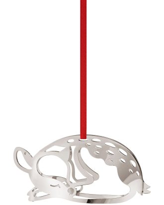 Georg Jensen 2023 Juldekoration Dovhjort Palladiumpläterad - Juldekorationer Palladiumpläterad Mässing Palladium Plated