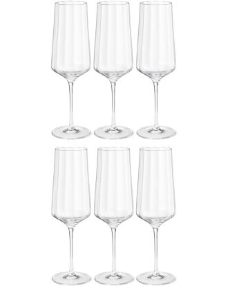 Georg Jensen Bernadotte Champagneglas 27 Cl 6-pack - Champagneglas Kristallglas Klar