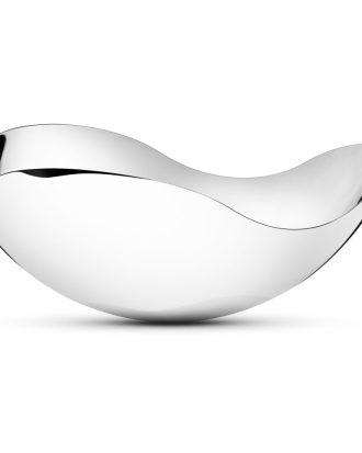 Georg Jensen Bloom Blank Skål Liten - Serveringsskålar Rostfritt Stål