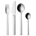Georg Jensen New York Bestickset 16 Delar Matt - Bestickset Rostfritt Stål