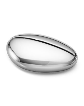 Georg Jensen Sky Korthållare 4 Delar belagt - Servetter & Tillbehör Rostfritt Stål Krom