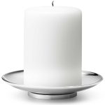 Georg Jensen Tunes Ljushållare Blockljus / Skål - Ljusstakar Rostfritt Stål