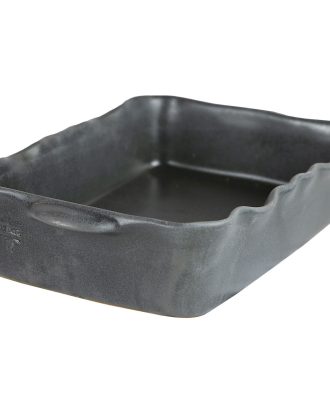 Gerbera Design Provence Ugnsform 35,5x22x8 Cm - Ugnsformar Stengods Mattgrå