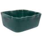 Gerbera Design Provence Ugnsform 18x14x7 Cm - Ugnsformar Stengods Mörkgrön