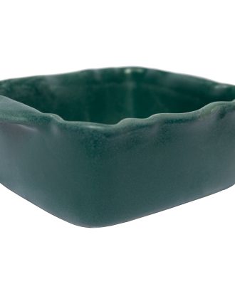 Gerbera Design Provence Ugnsform 18x14x7 Cm - Ugnsformar Stengods Mörkgrön