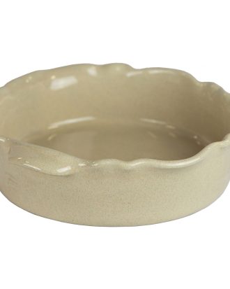 Gerbera Design Provence Rund Ugnsform 25 Cm - Ugnsformar Stengods Beige