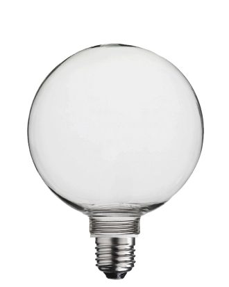 Globen Lighting E126 E27 Glob Dimbar Utan Ljuskälla 125 Mm - Halogenlampor Klar
