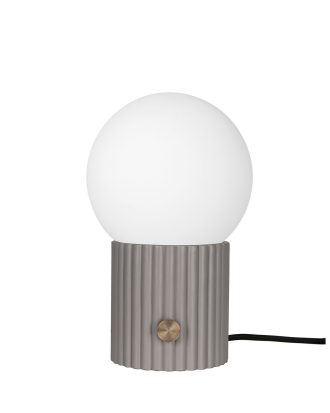 Globen Lighting Hubble Bordslampa 22 Cm - Bordslampor Polyresin Grå