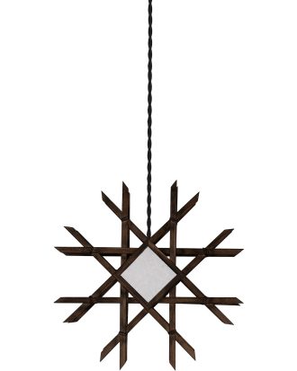 Globen Lighting Lea Julstjärna 450 Mm - Advents- & Julbelysning Bambu Brun