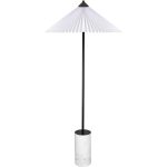 Globen Lighting Matisse Golvlampa / Vit - Golvlampor Textil Svart