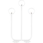 Globen Lighting Natale 3 Adventsljusstake - Advents- & Julbelysning Metall Vit