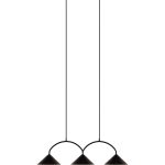 Globen Lighting Curve 3 Pendel - Taklampor Metall Svart