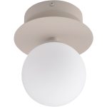 Globen Lighting Art Deco 24 Vägg-/taklampa Mud - Badrumsbelysning Metall Vit